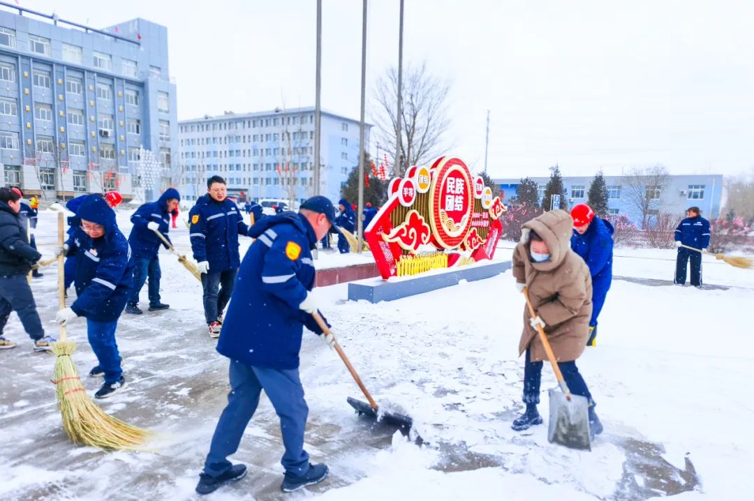 內蒙宜化：迎風戰雪保安全，勠力同心促生產(圖2)